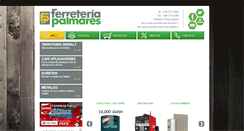 Desktop Screenshot of ferreteriapalmares.com